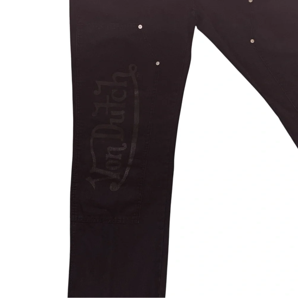 Von Dutch Jeans Double Knee Carpenter Flying Eyeball Patch Men’s Size 38X30